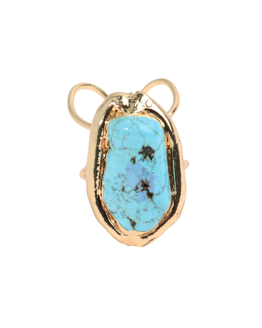 Panacea Blue Nugget Ring