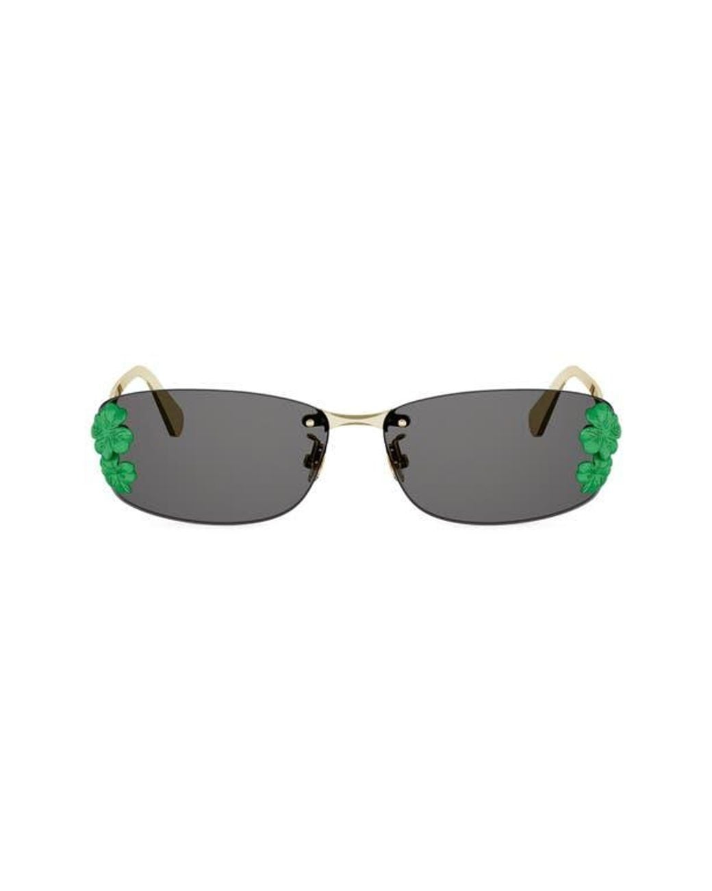 Dior Multicolor Clover S1U Rectangular Sunglasses