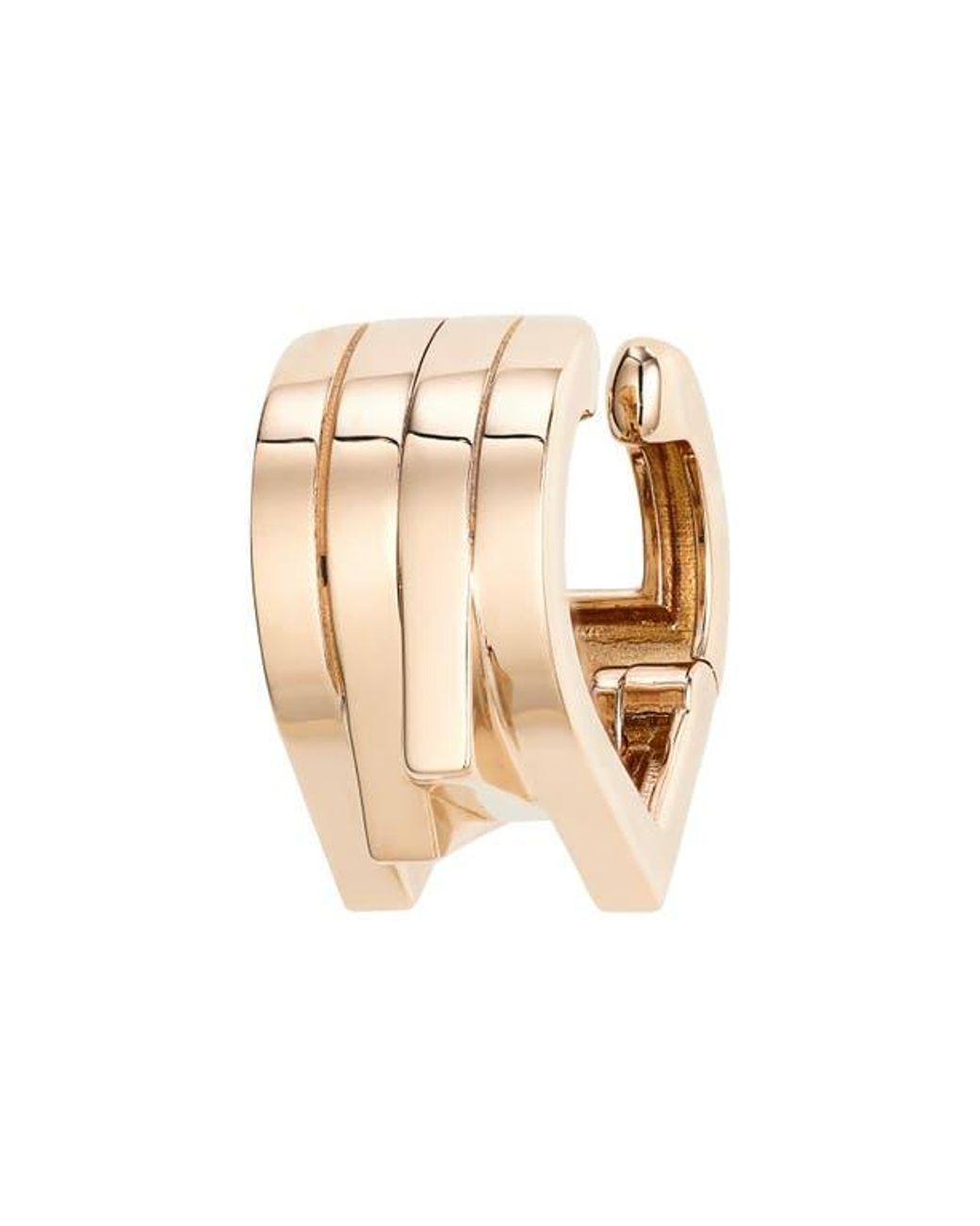 Repossi White Antifer 4-Row Ear Cuff