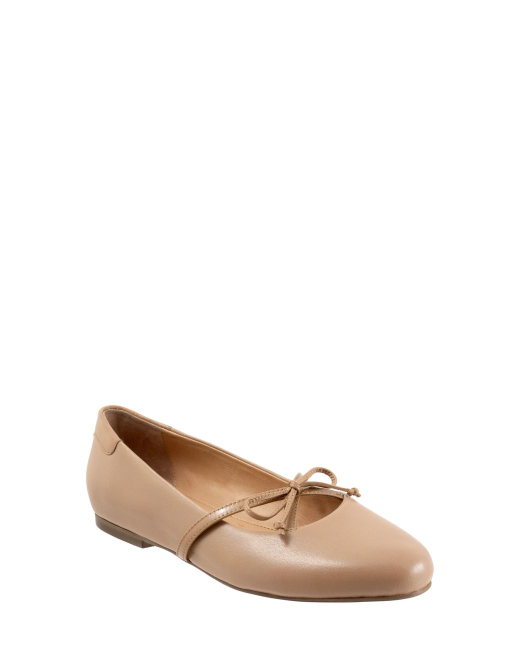 Trotters Natural Carissa Ballet Flat
