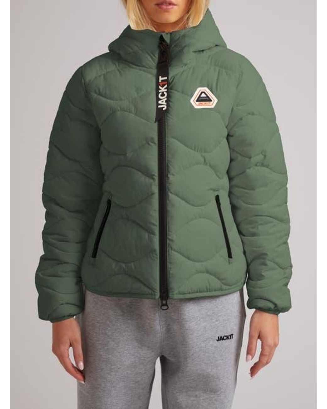 Jacket Green Orb1T Hooded Jacket
