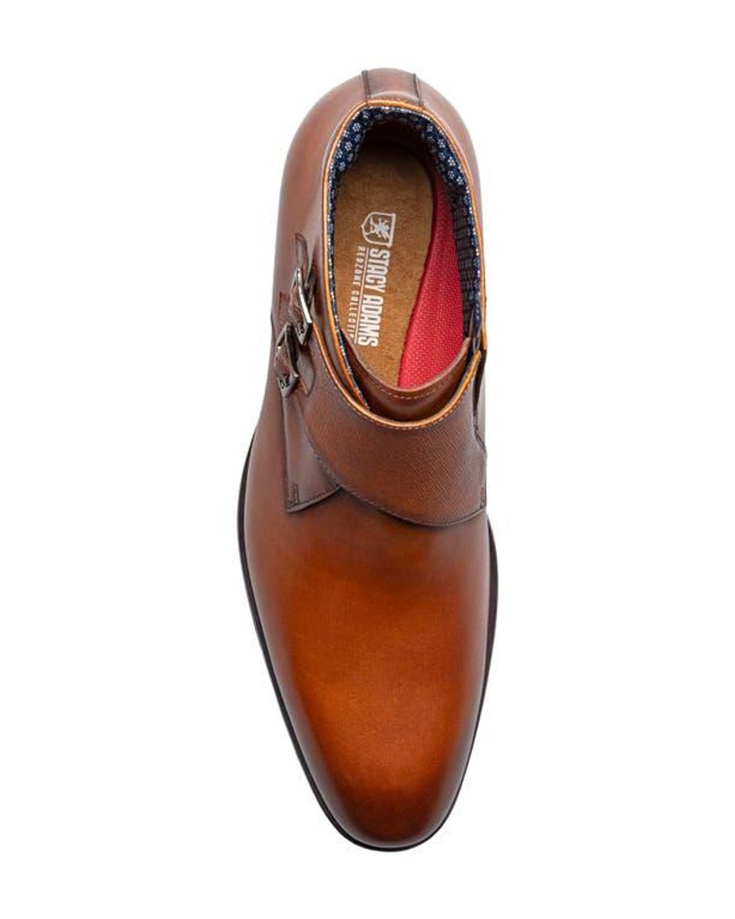 Stacy Adams Brown Kaius Double Monk Strap Boot for men