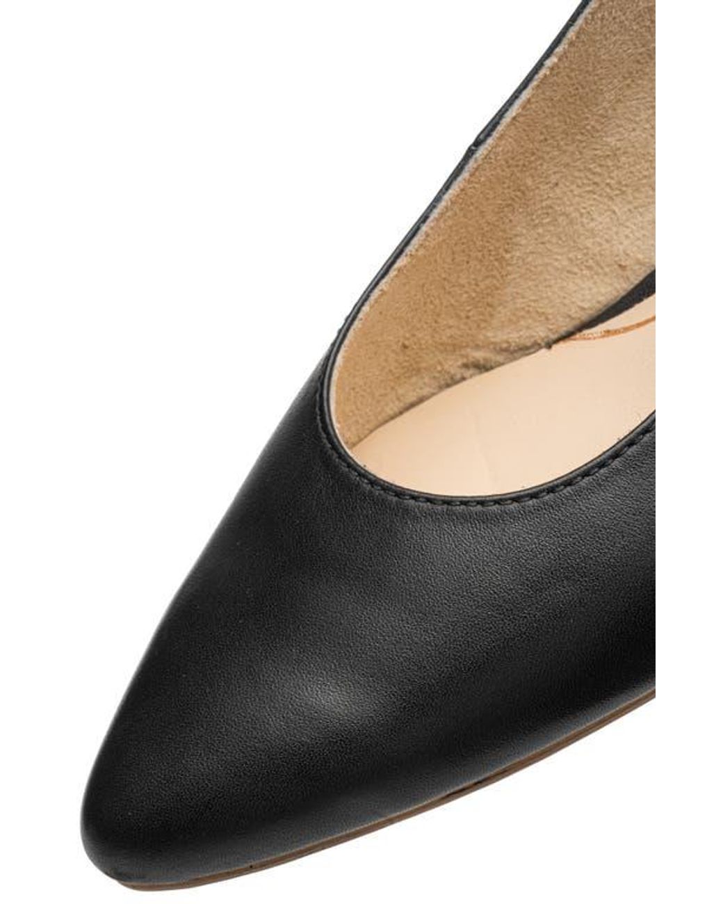 Ara Black Pixie Slingback Pump