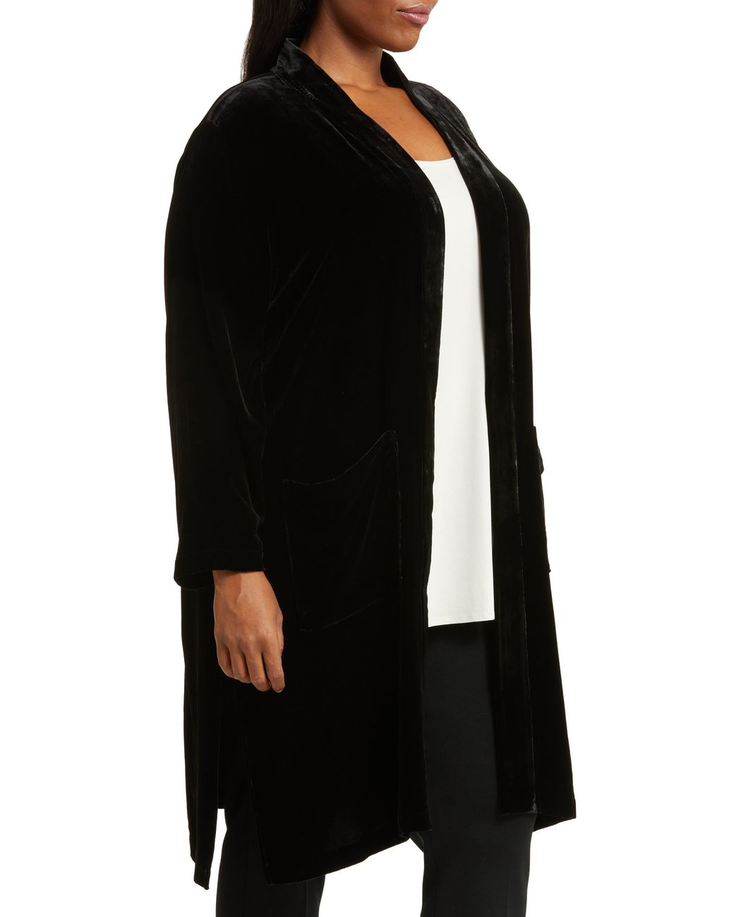 Eileen fisher hotsell velvet duster