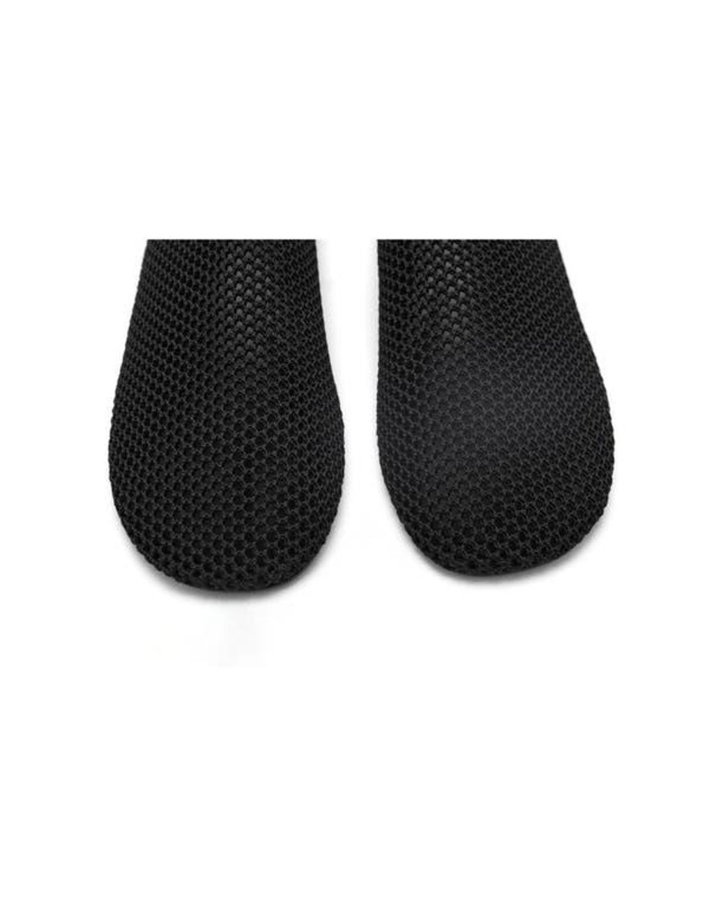 Mango Black Soft Mesh Flat