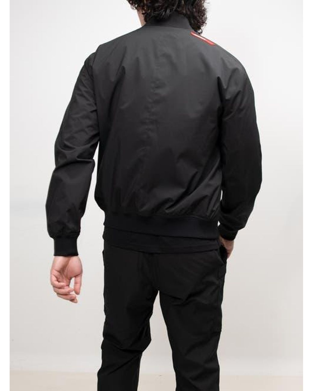 Jacket Black Oberon Tech Bomber Jacket for men