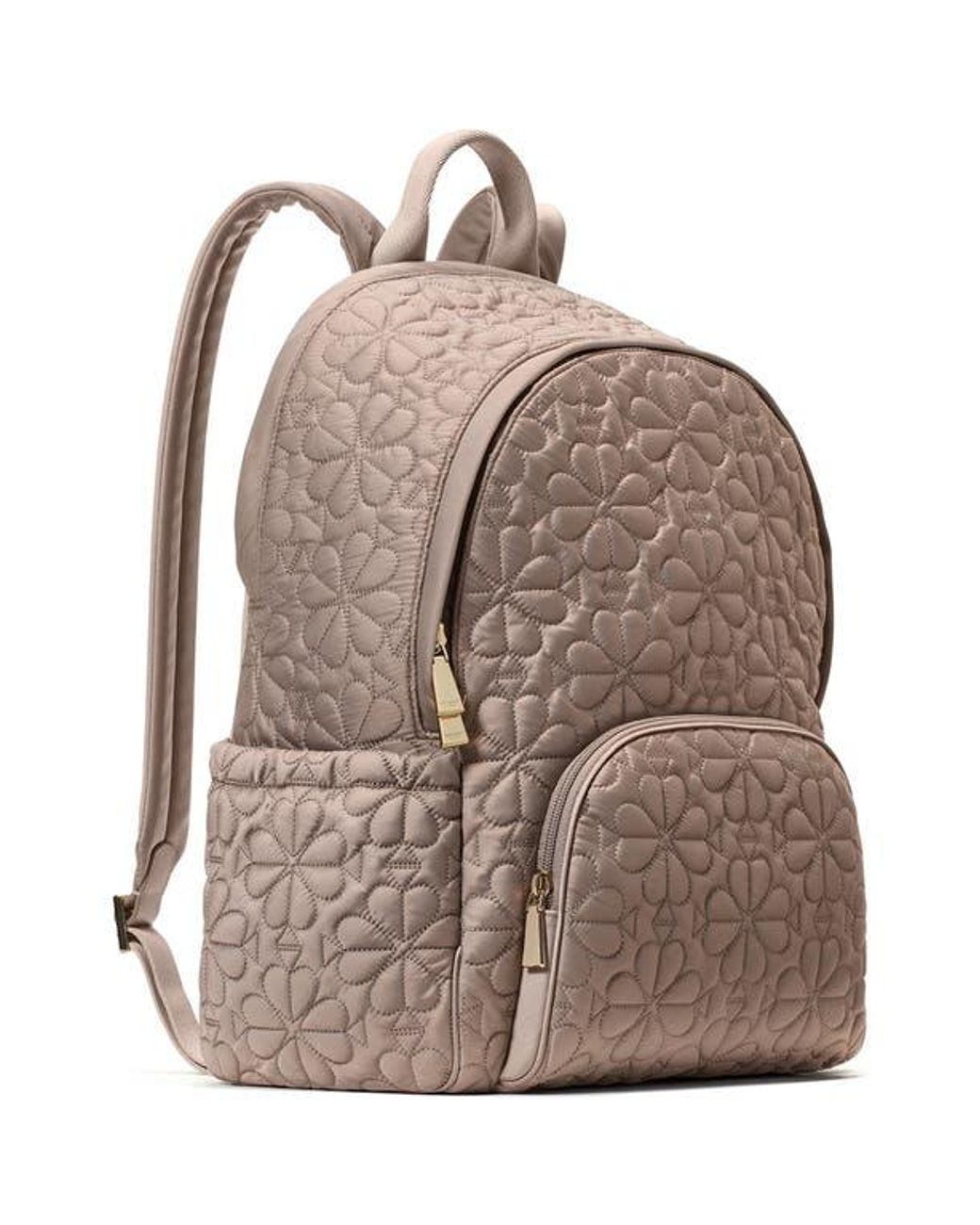 Kate Spade Large Tilly Quilted Backpack in Brown | Lyst display picture 1