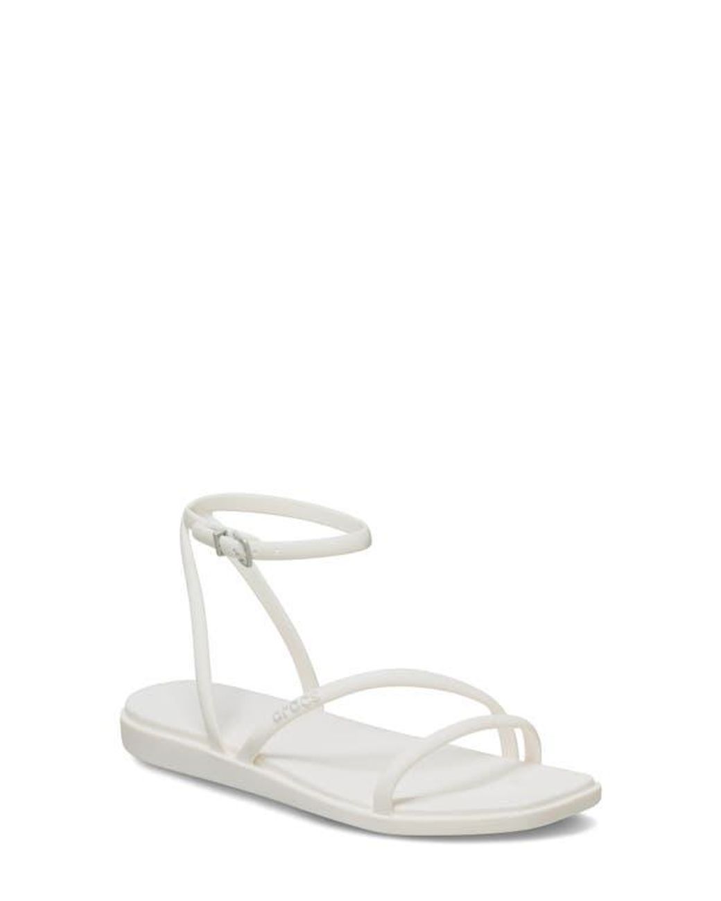 CROCSTM White Miami Ankle Strap Sandal