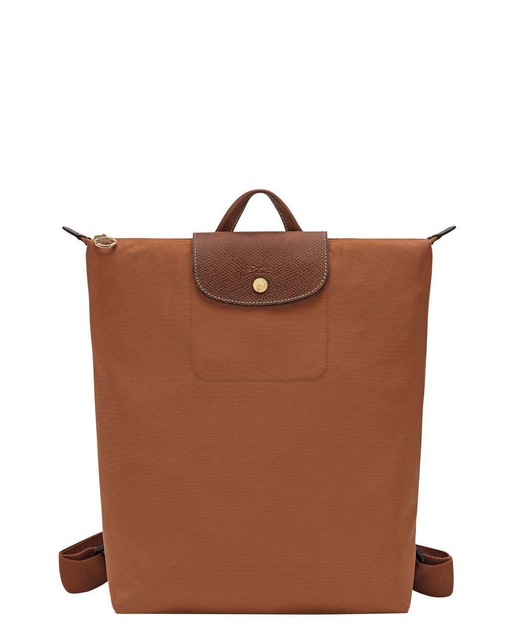 Longchamp Brown Medium Le Pliage Backpack