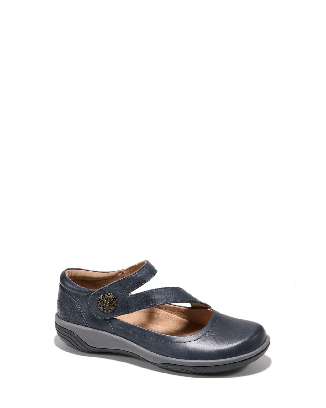HALSA FOOTWEAR Blue Ava Flat
