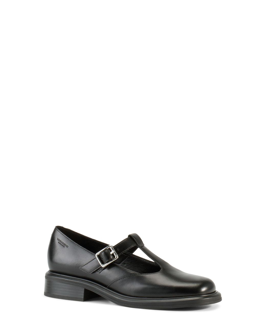 Vagabond Black Ellis T-Strap Pump
