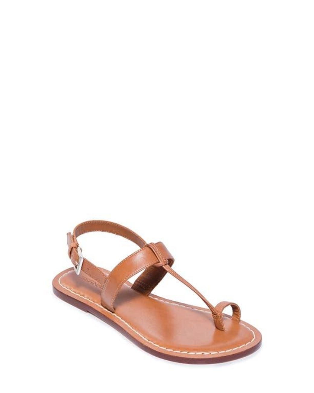 Bernardo Brown Maverick 2 Toe Ring Sandal
