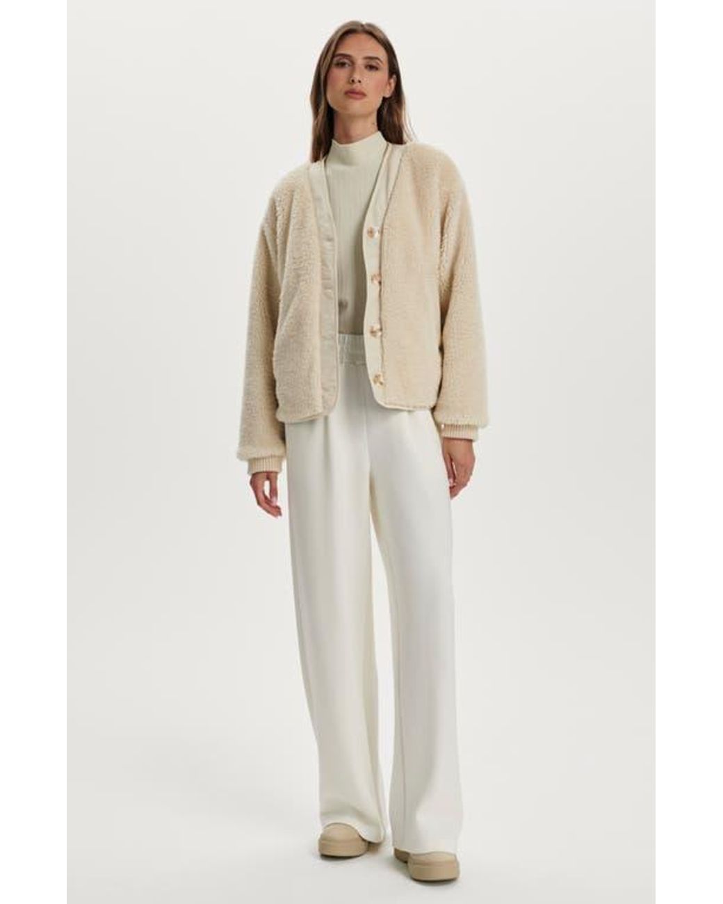 Varley Brown Drew Reversible Jacket