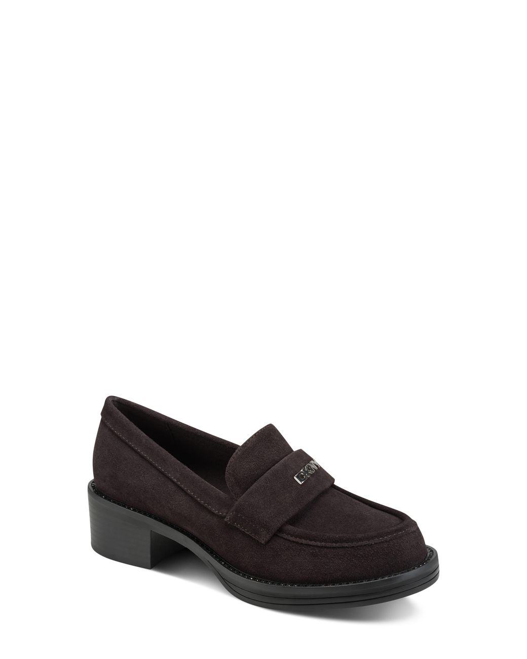 DKNY Black Civelli Platform Loafer