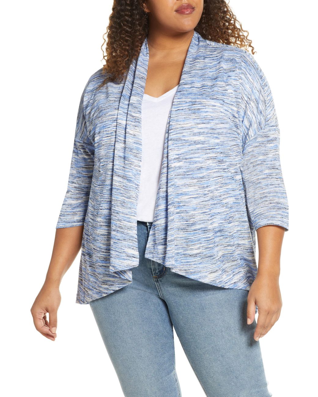 bobeau open front cardigan