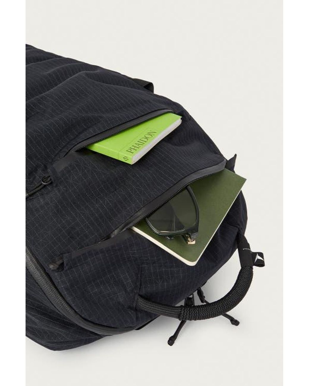 Troubadour Black Elemental Backpack