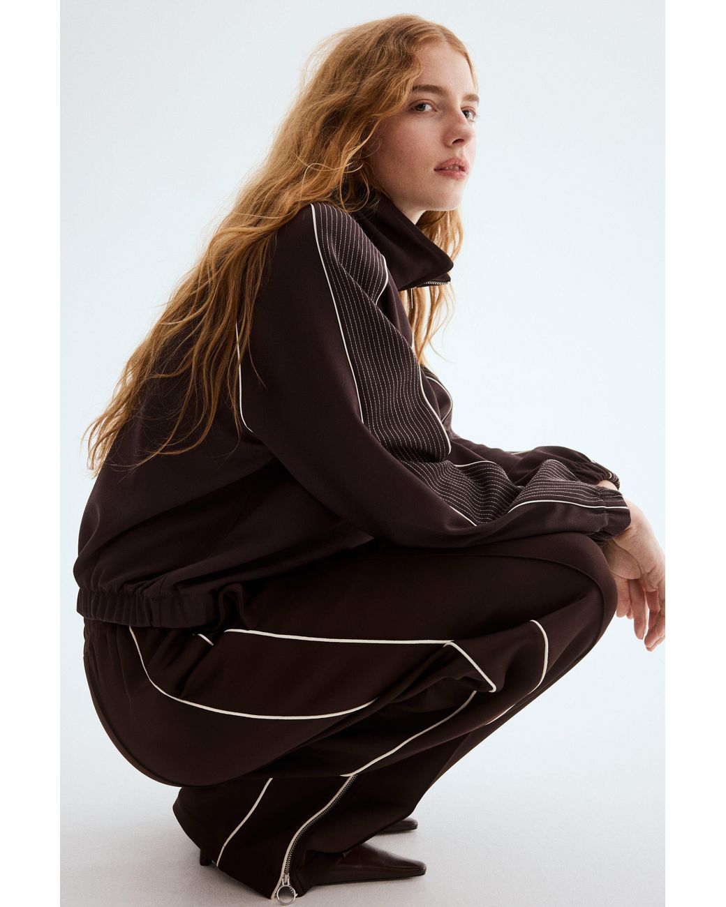 H&M Black Track Jacket