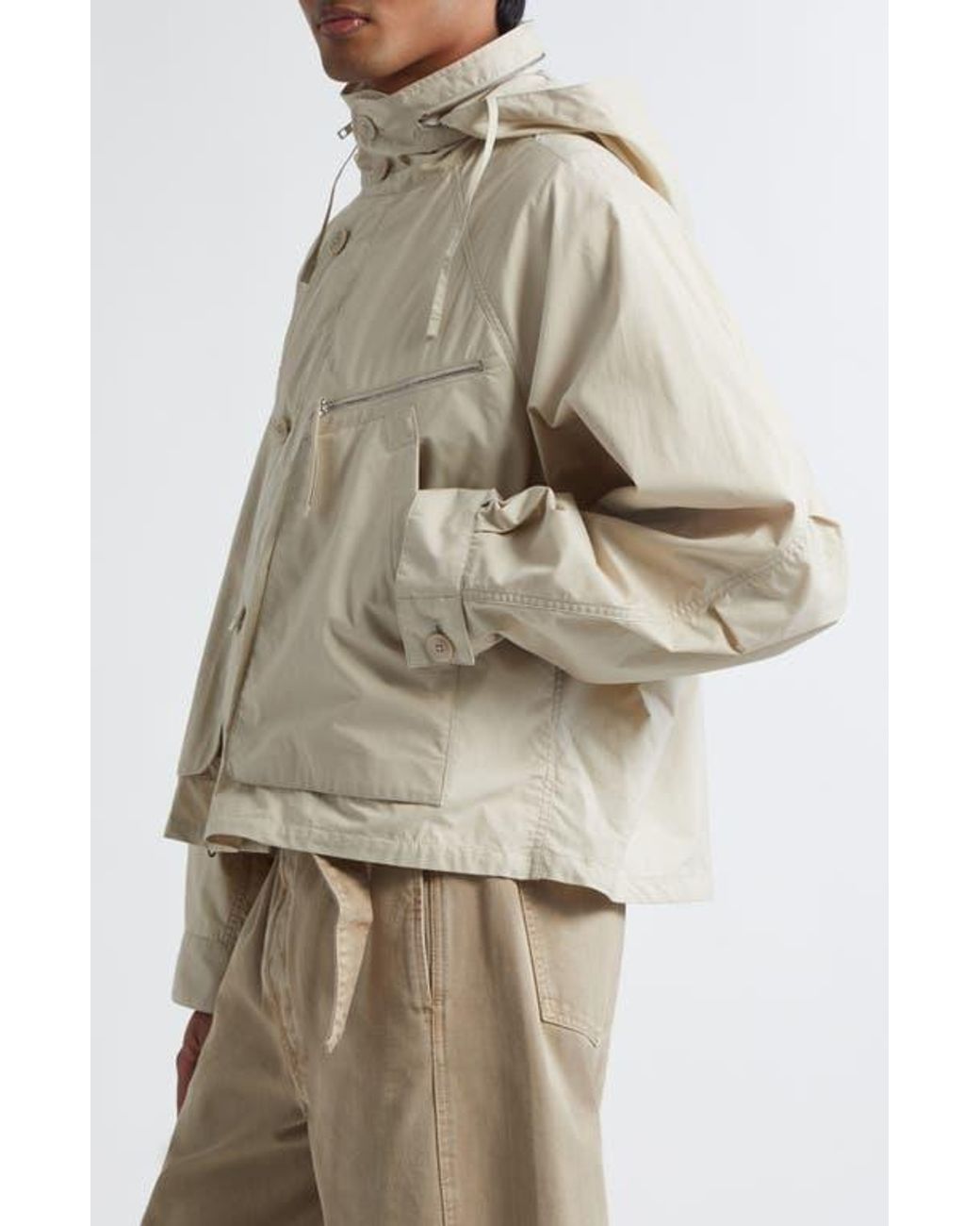 Lemaire Parachute Blouson Jacket in Natural for Men | Lyst