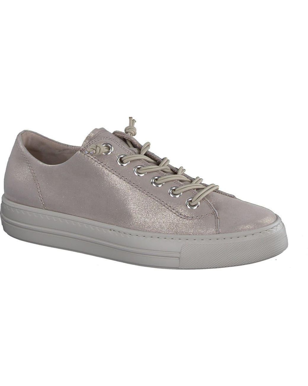 Paul Green Gray Hadley Platform Sneaker