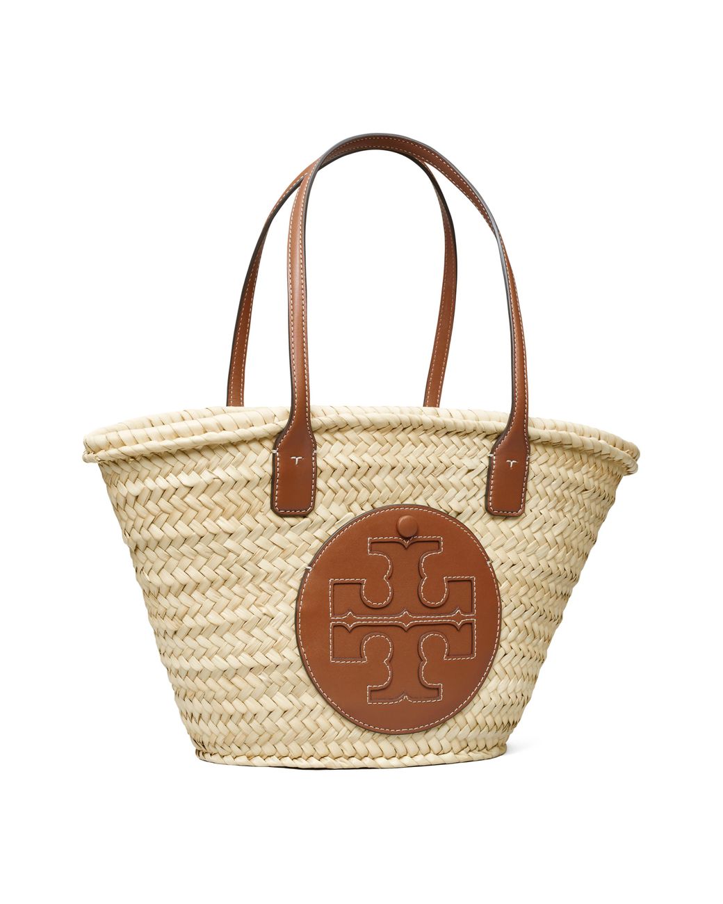 Tory Burch Ella Woven Straw Basket Tote | Lyst