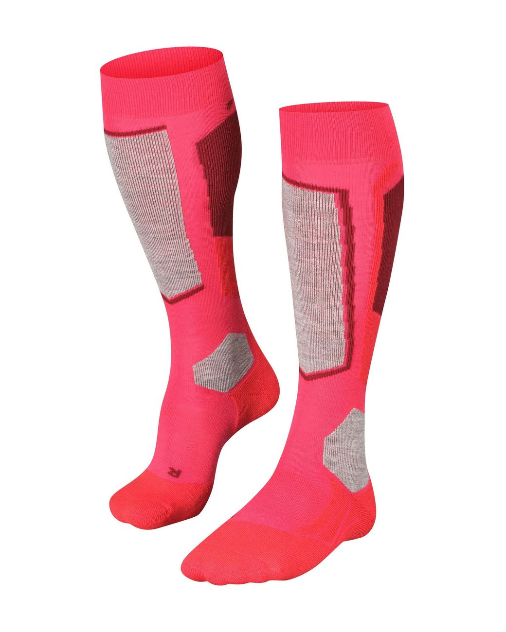Falke Pink Sk2 Intermediate Ski Socks