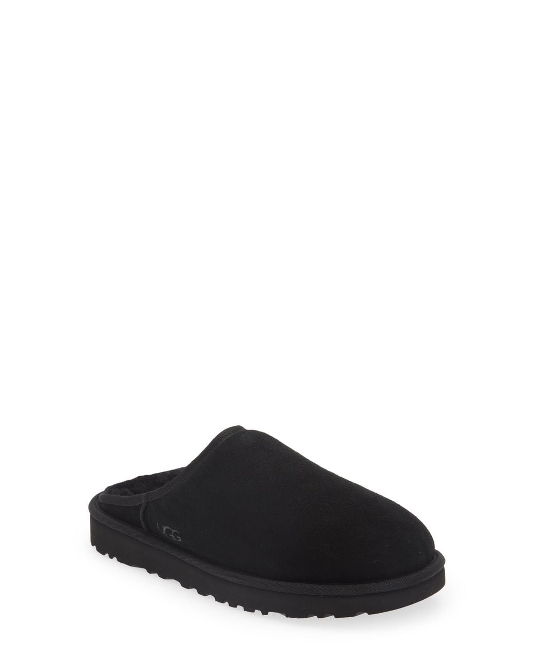 Ugg Black Classic Slip-On Slipper for men