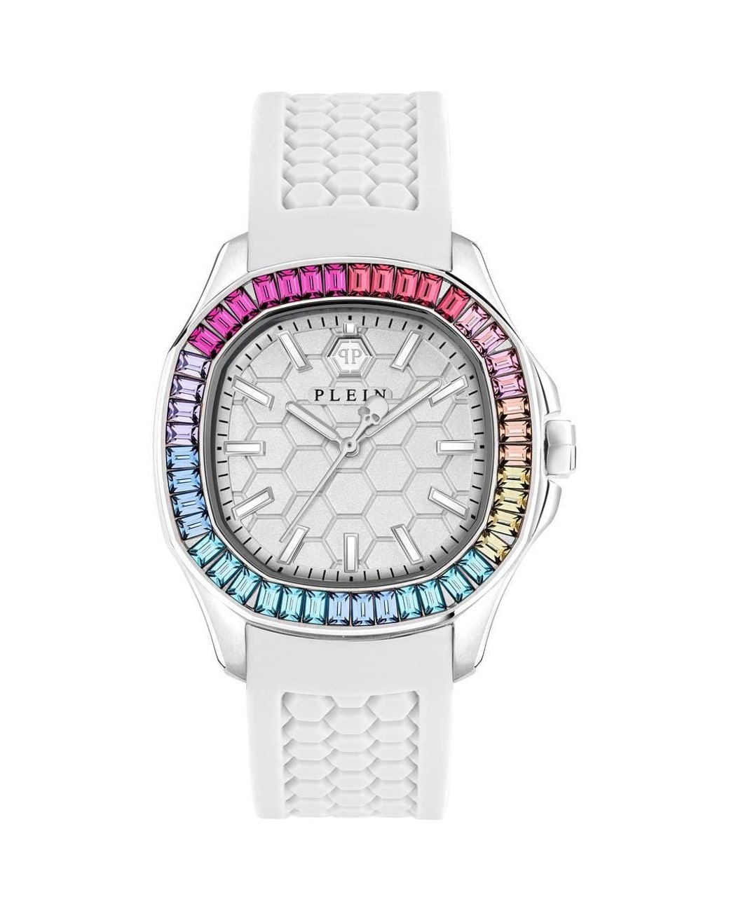 Philipp Plein Gray $pectre Lady Crystal Watch