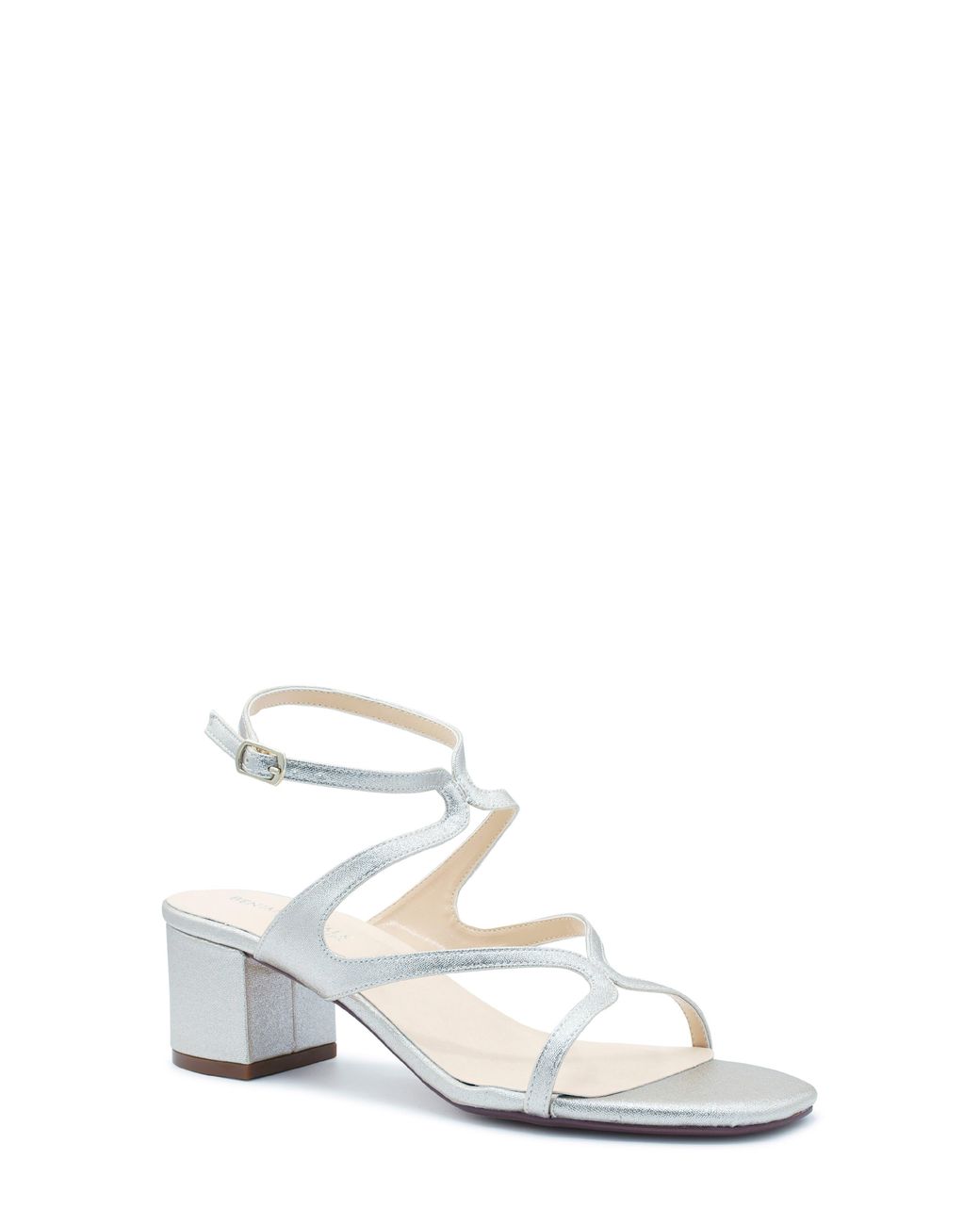 Touch Ups White Cora Ankle Strap Sandal