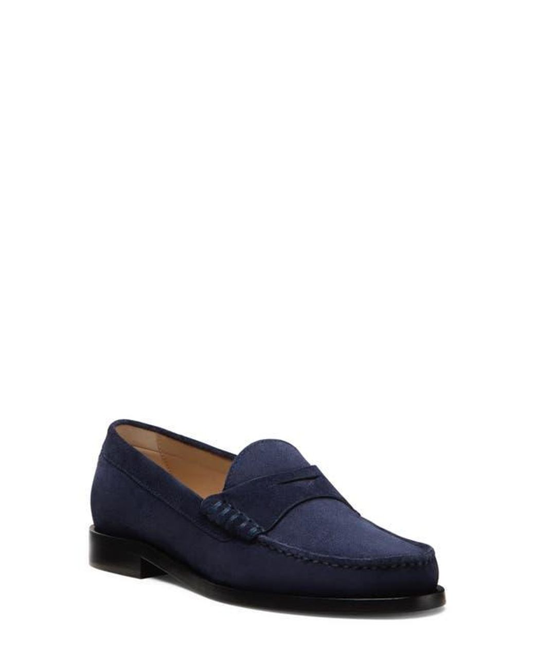 Stuart Weitzman Blue Lottie Loafer