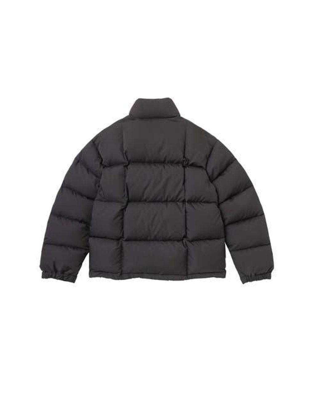 vowels Black Puffer Jacket for men
