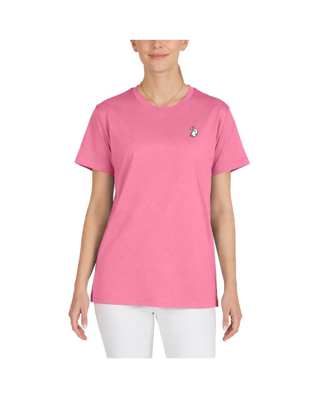 Alix Pink Heartly Ghost Tee