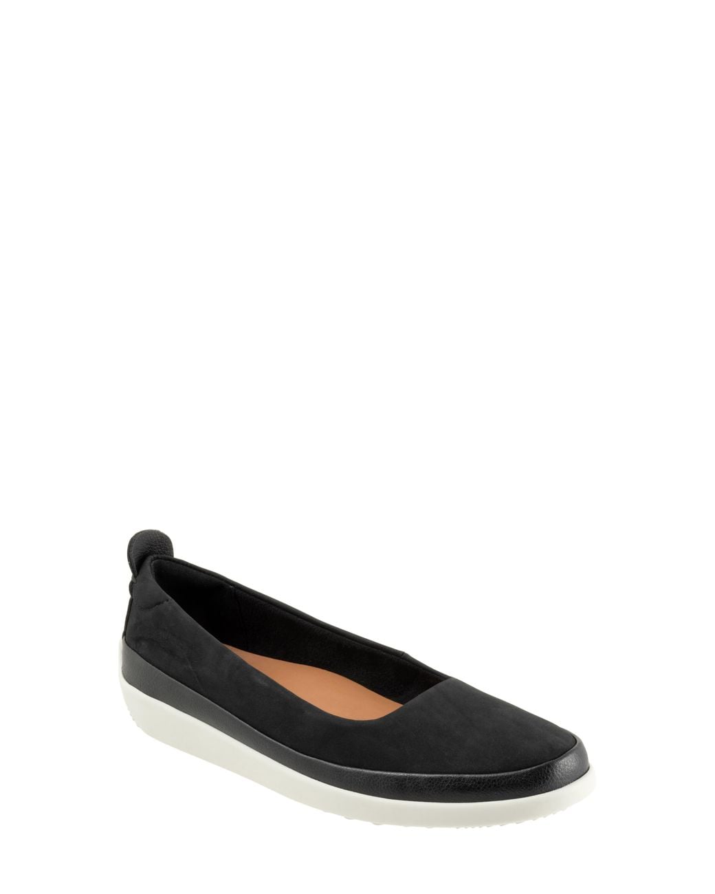 Softwalk® Black Disa Flat