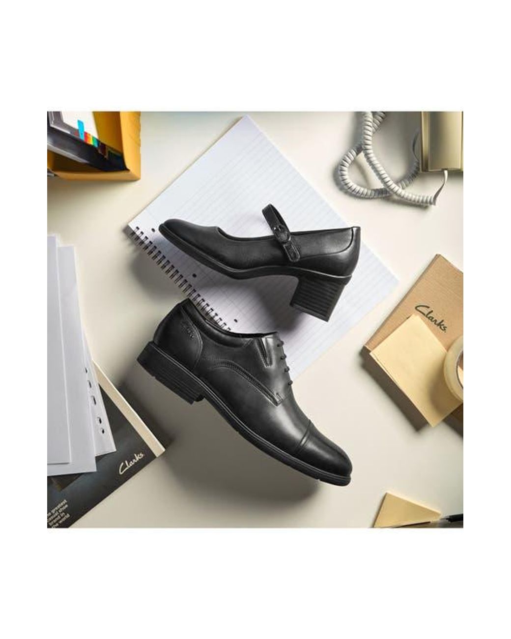 Clarks Black Shaya Mary Jane Pump