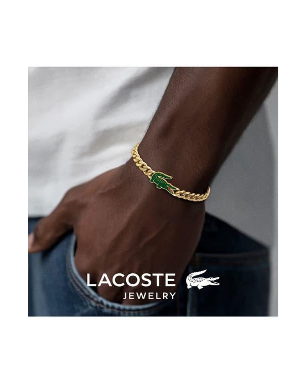 Lacoste Arthor Crocodile Pendant Bracelet In Green For Men Lyst lacoste-arthor-crocodile-pendant-bracelet-in-green-for-men-lyst