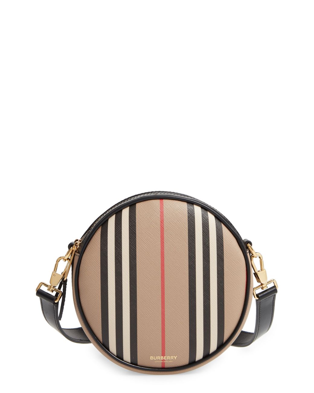 round burberry bag