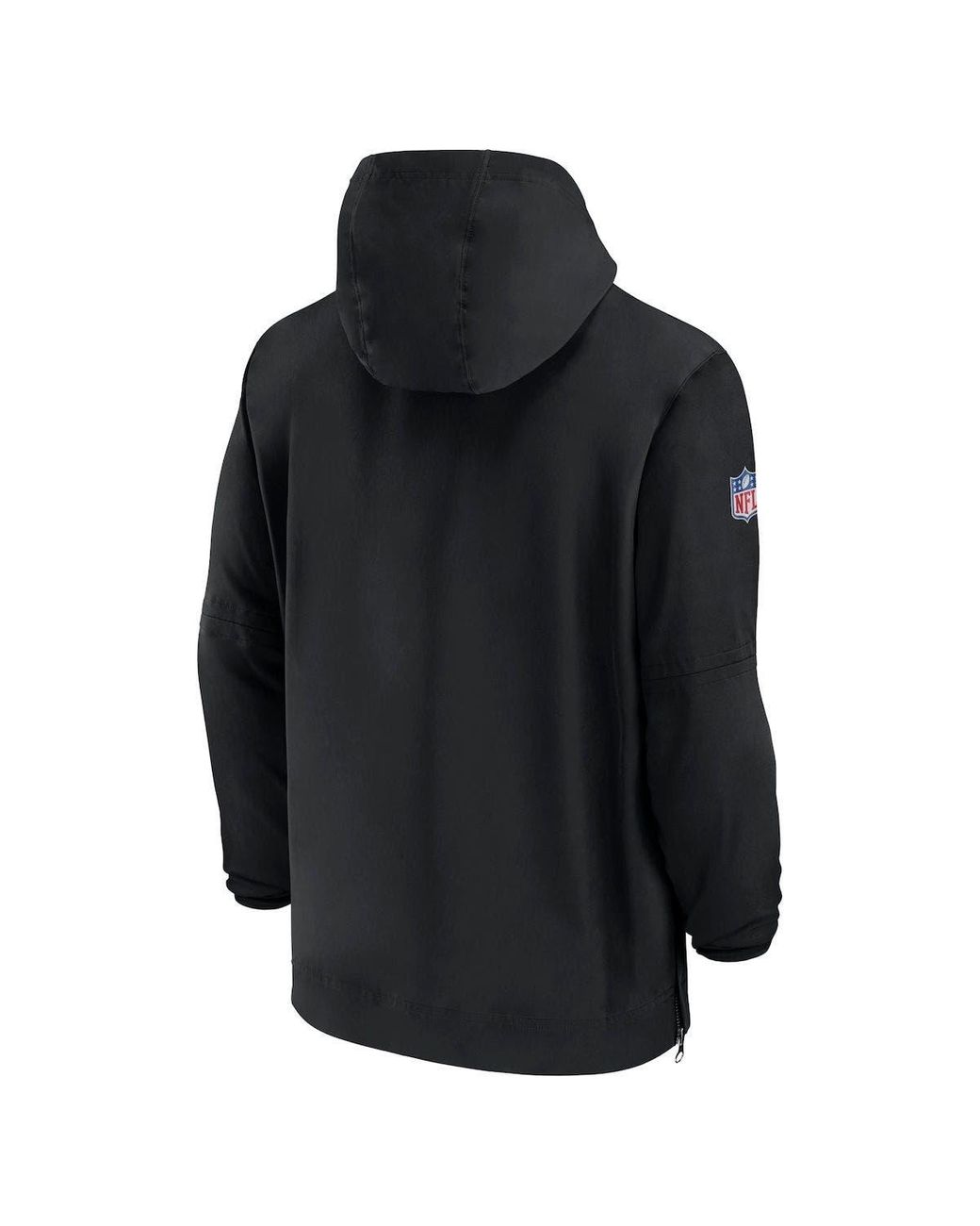 Men's Nike Purple Minnesota Vikings Sideline Lockup Performance Quarter-Zip  Top