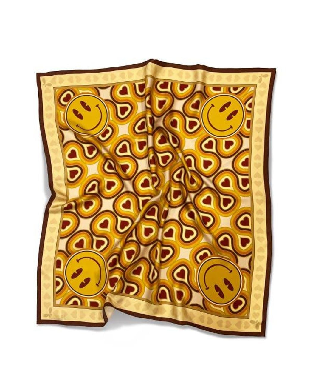 Henelle Metallic Large Silk Scarf