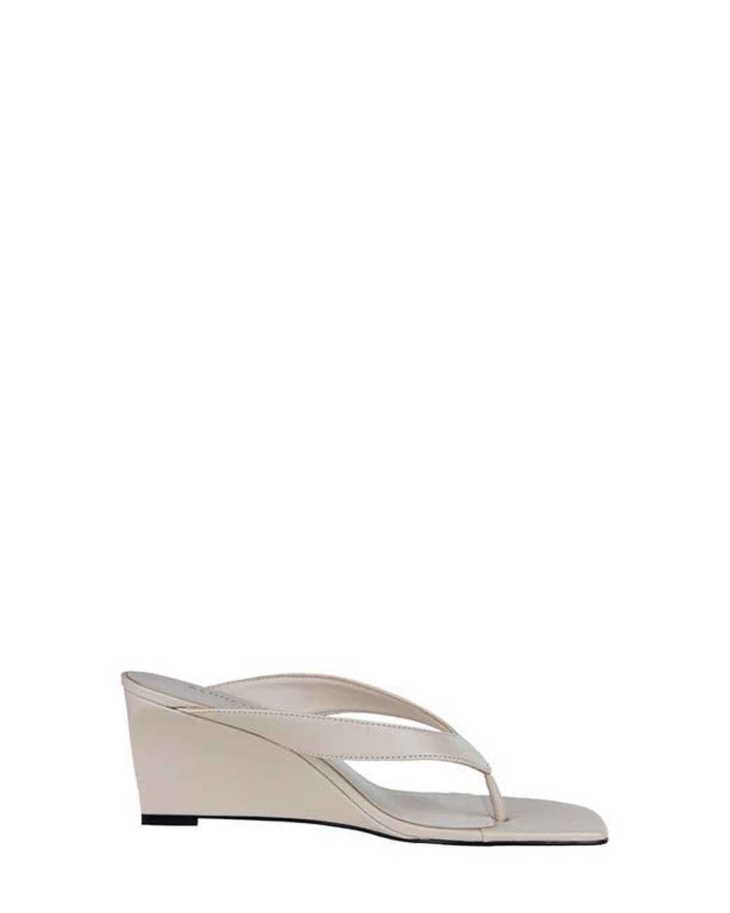 Kenneth Cole White Susannah Wedge Sandal