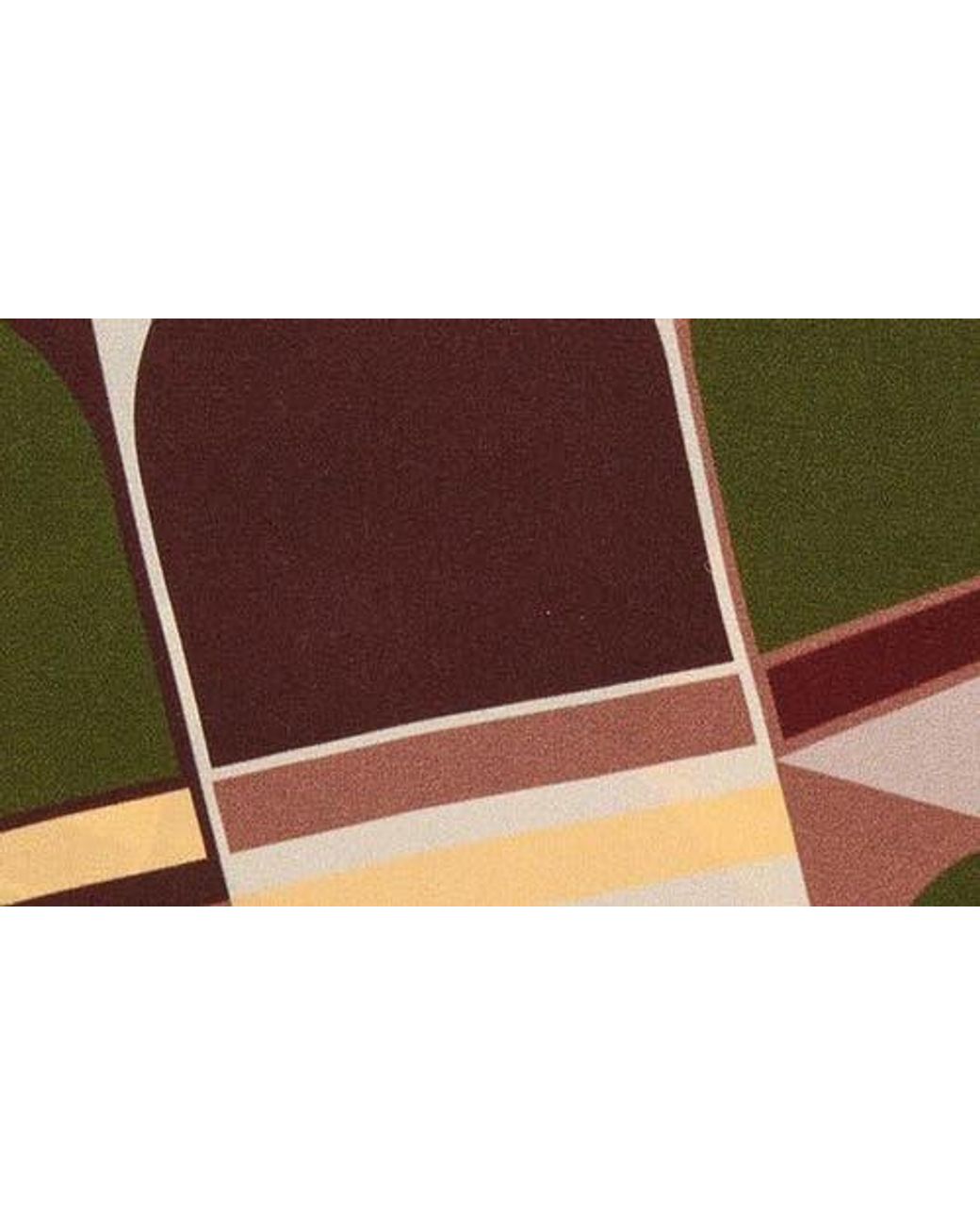 Lost Pattern Black Modular Silk Pocket Square for men