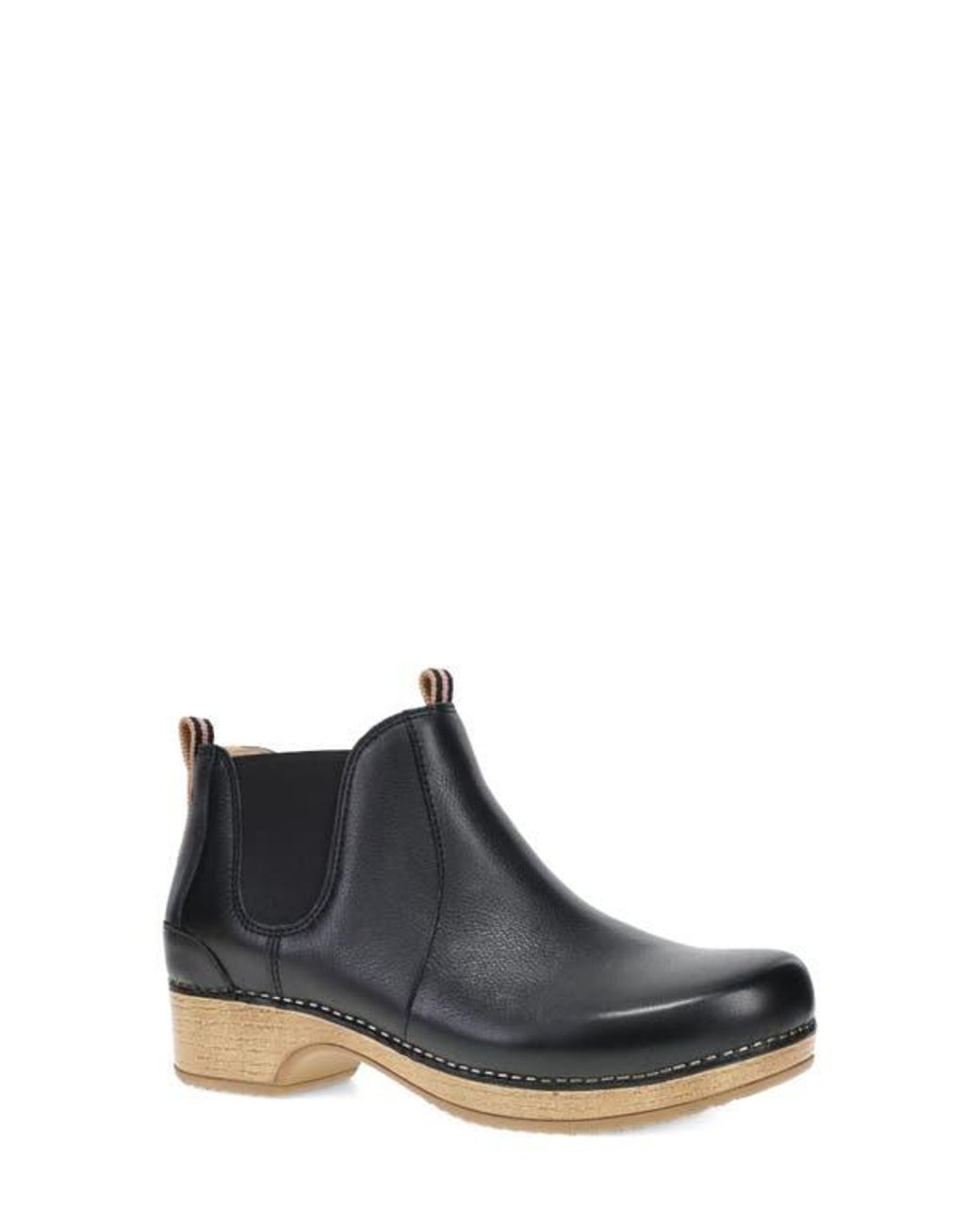 Dansko Black Becka Chelsea Boot