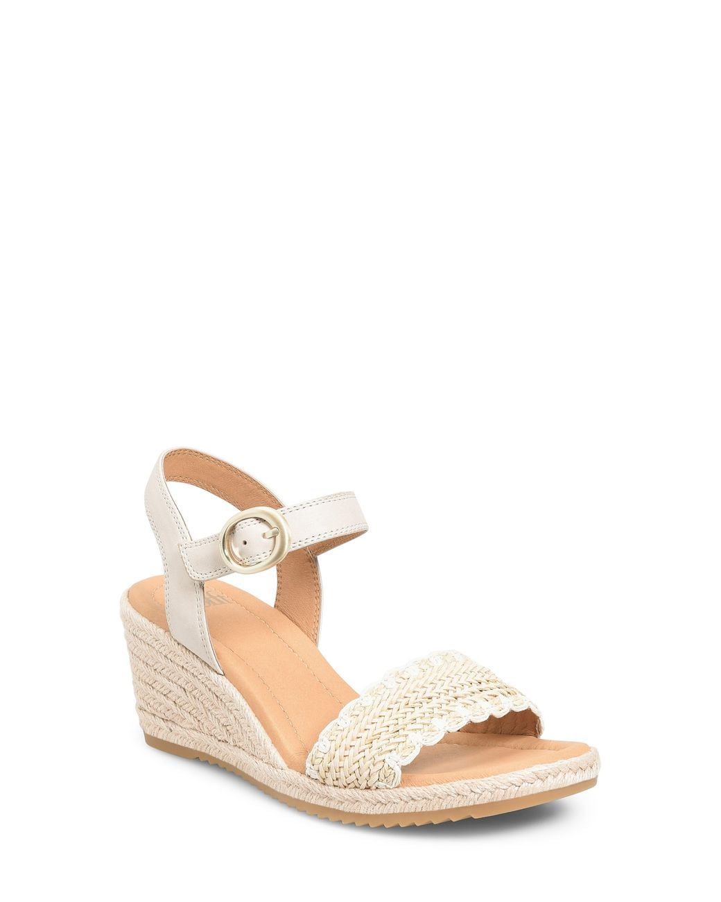 Söfft Metallic Inez Wedge Sandal