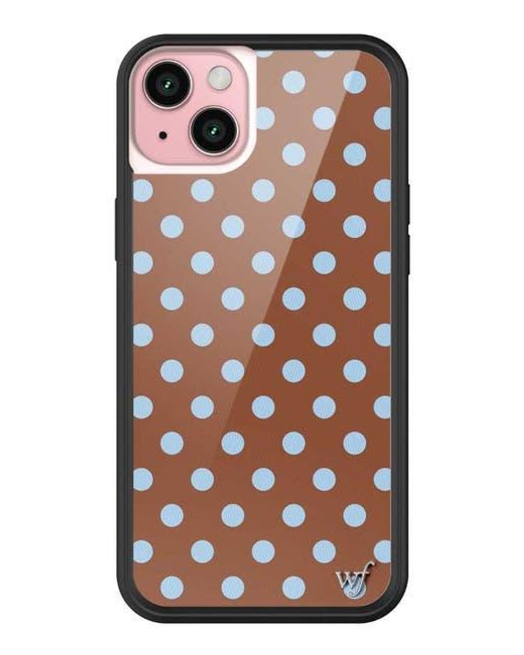 Wildflower Cases Brown Polka Dot