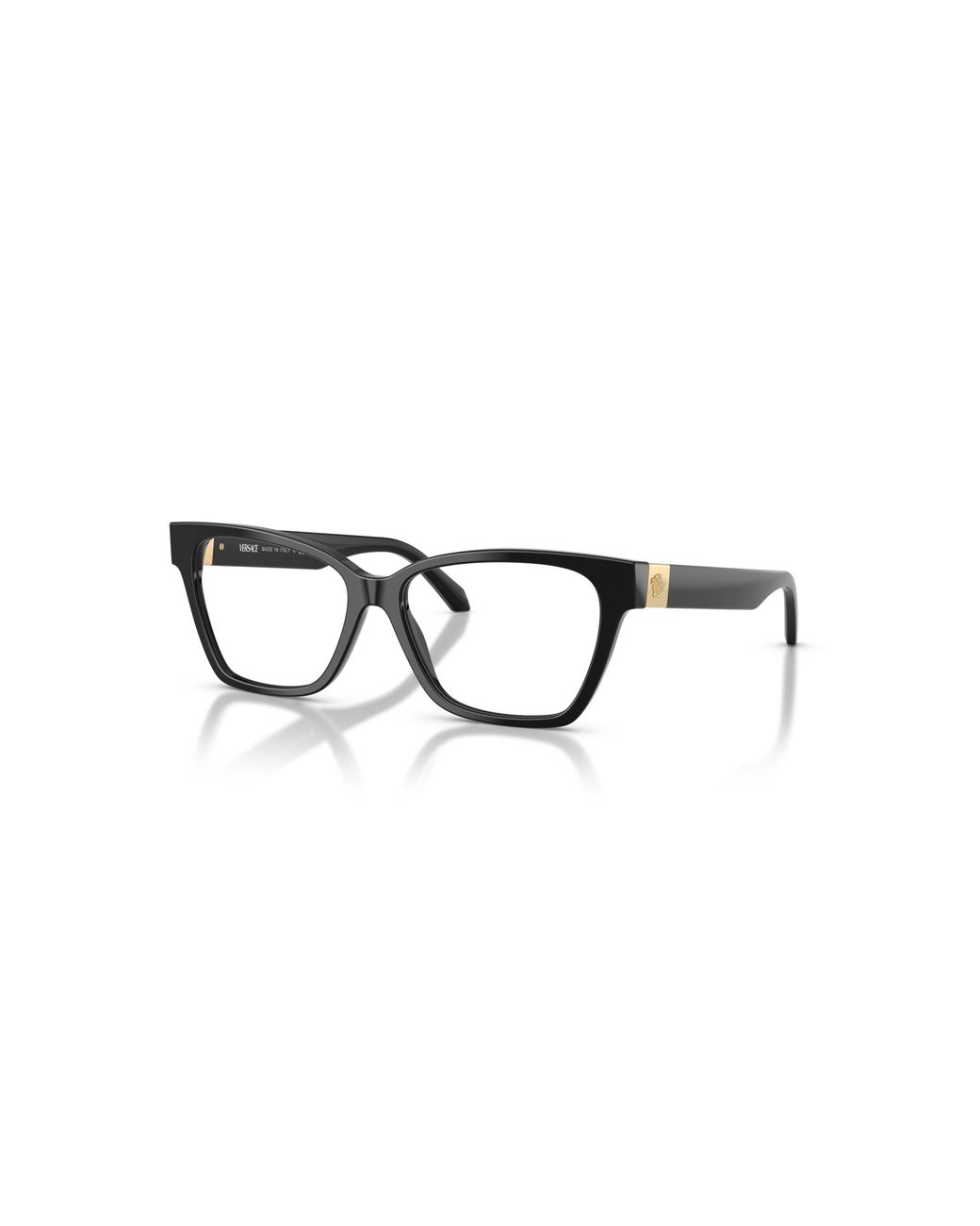 Versace Multicolor 55Mm Cat Eye Optical Glasses