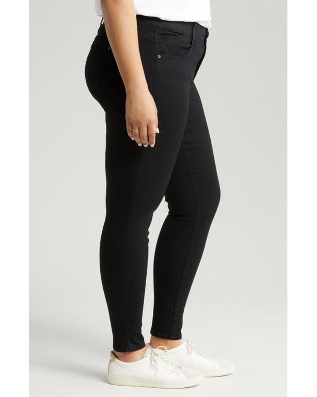 Wit & Wisdom Black 'ab'solution Stretch Skinny Jeans