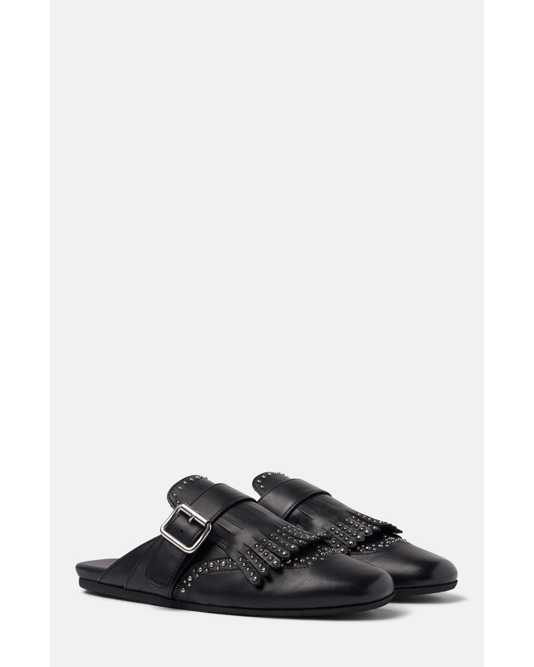 Scarosso Black Gaia Mules