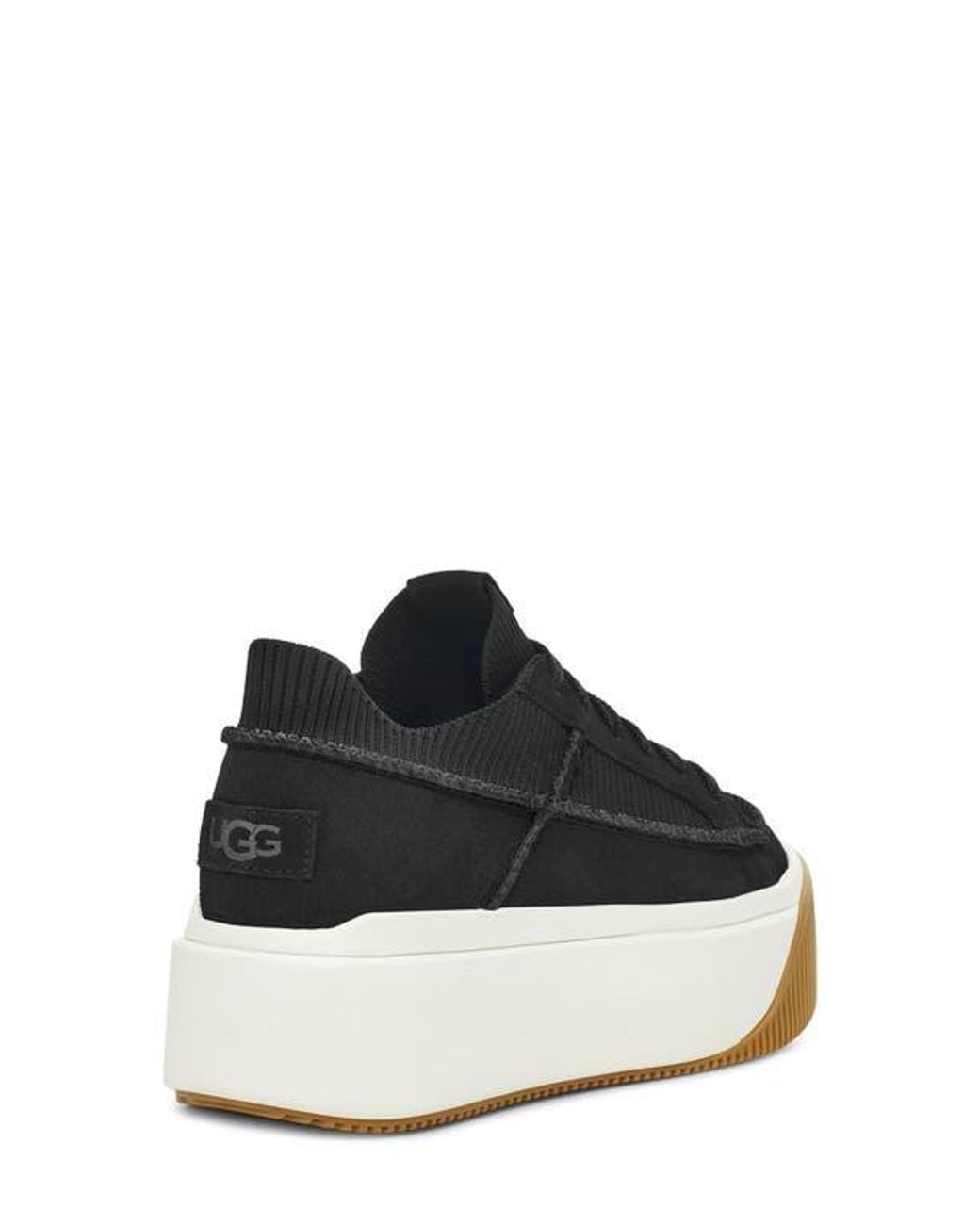 UGG Ez-Duzzit Platform Sneaker in Black | Lyst