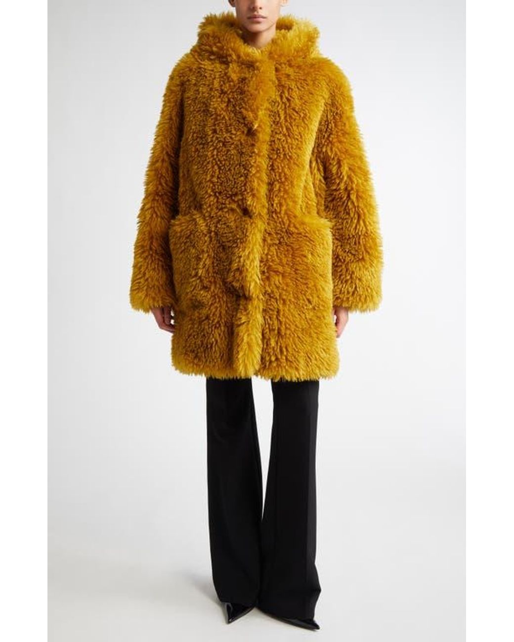 【Fano Studios】Oversized fur-like jacket Fano Studios】Oversized fur-like jacket