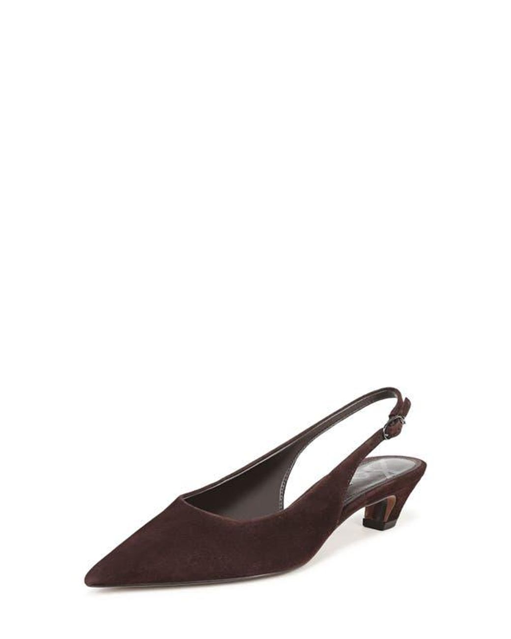 Sam Edelman Brown Finch Slingback Pointed Toe Pump