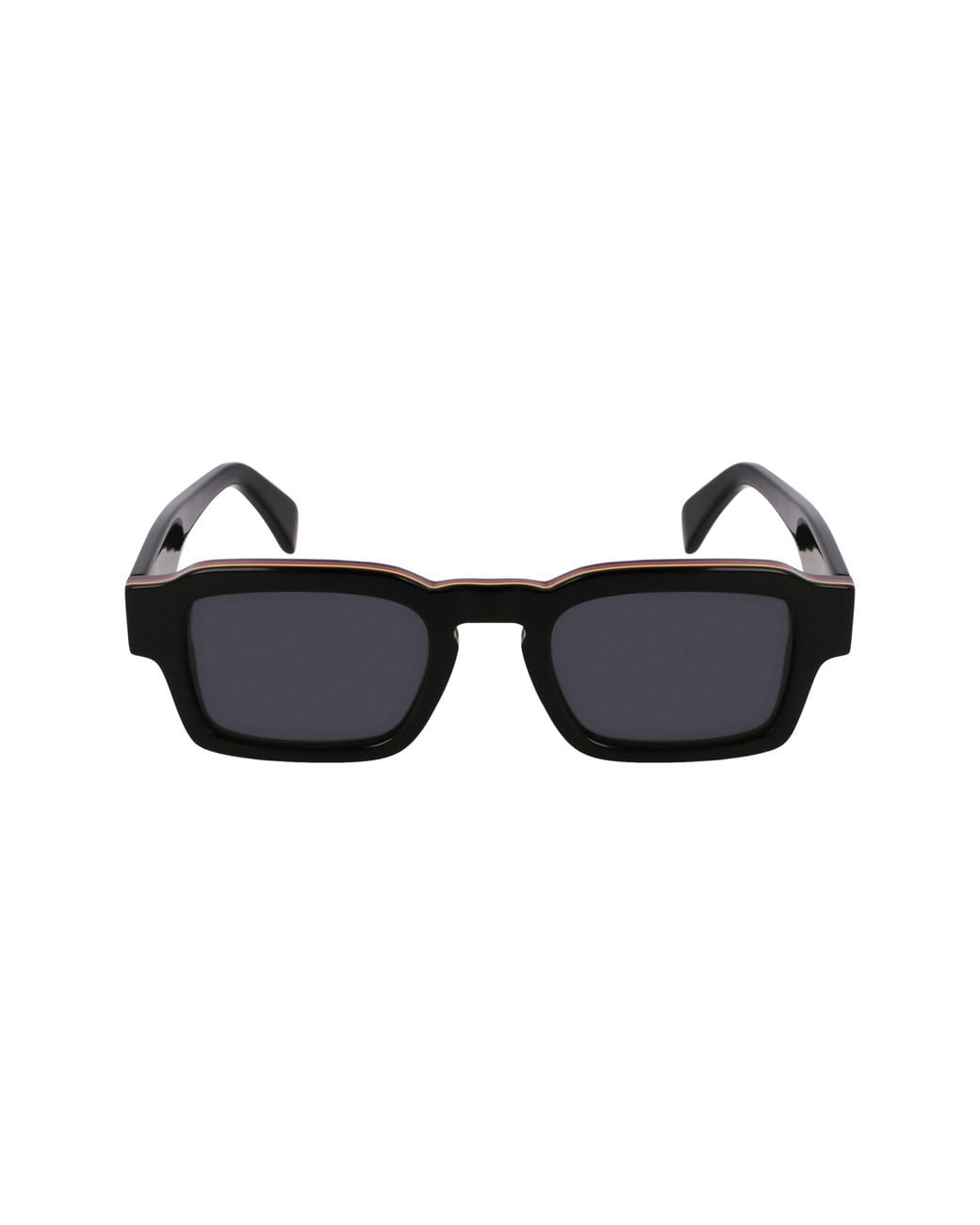 Paul Smith Black Latimer 49Mm Small Modified Rectangular Sunglasses for men