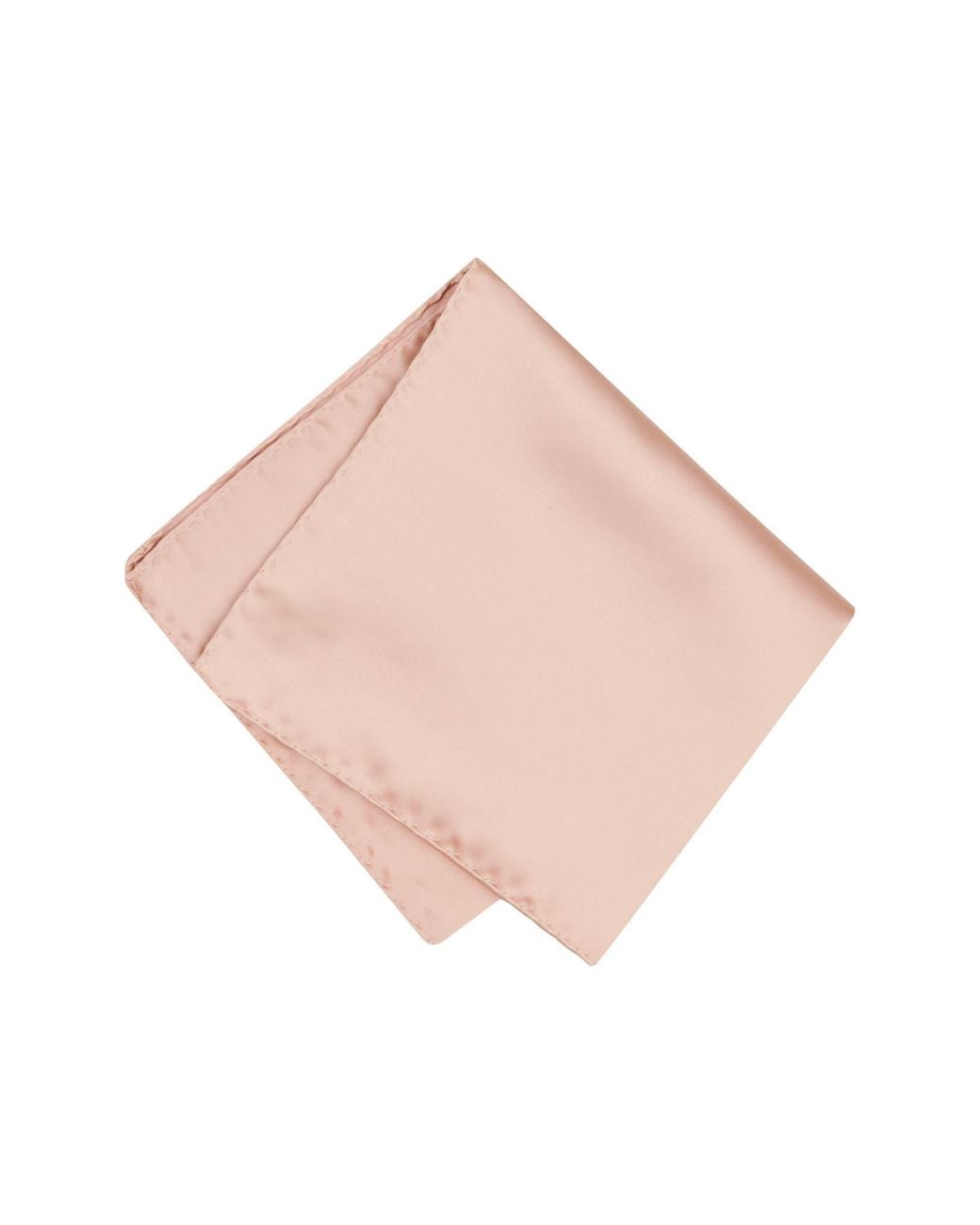 Brooklyn Brigade Natural Solid Satin Pocket Square for men